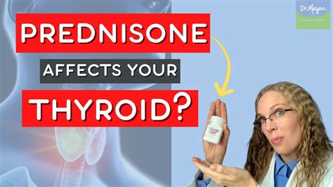 will prednisone affect thyroid test